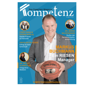 Cover der ersten Ausgabe von "Kompetenz – Das Experten Magazin"