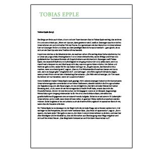 Pressemitteilung von Tobias Epple zu seinem Buch "Verkaufen mit Herz"