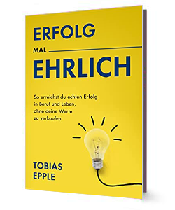 Magenta Cover des Buches "Erfolg mal ehrlich" von Tobias Epple