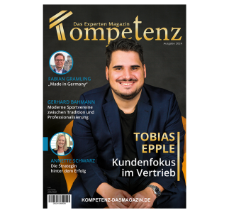 Cover der Ausgabe 2024 von "Kompetenz – Das Experten Magazin"